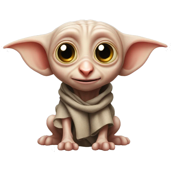 Cute Dobby  emoji