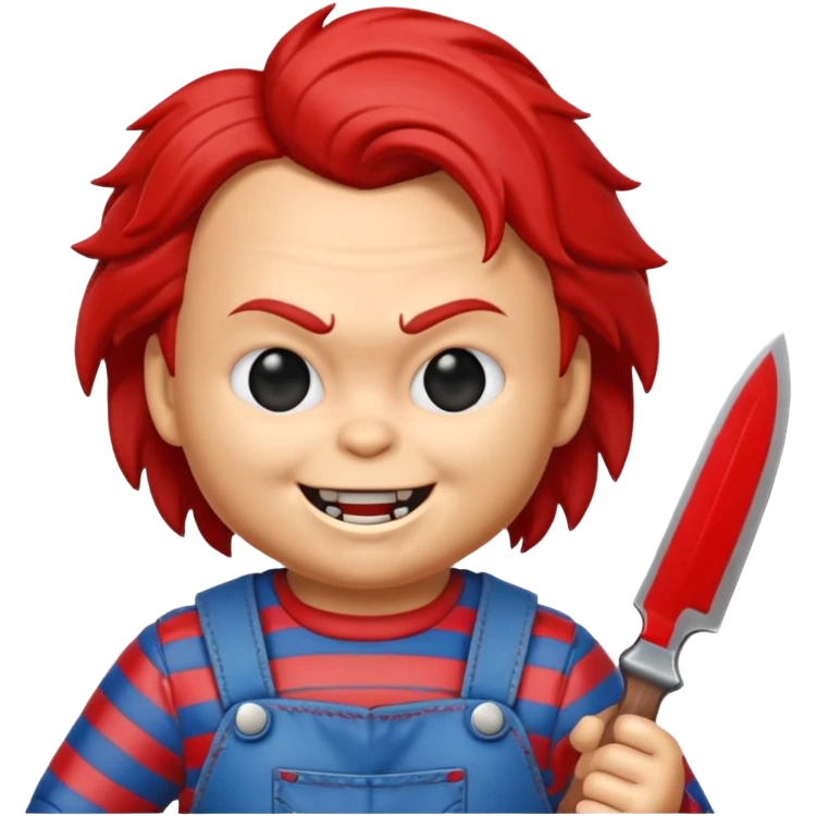 Un emojin de chuky emoji