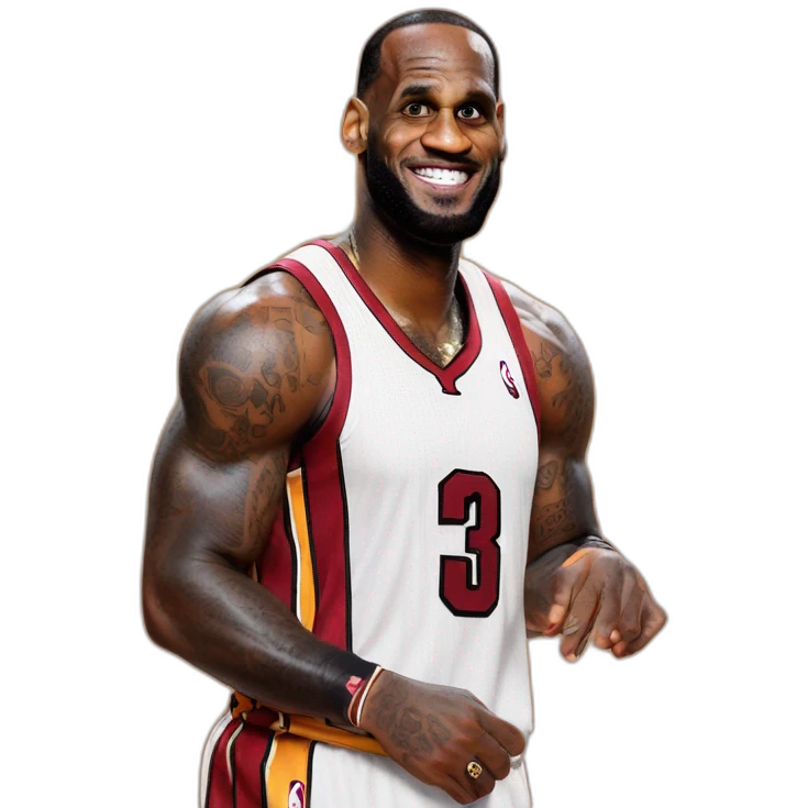 lebron James Miami heat emoji
