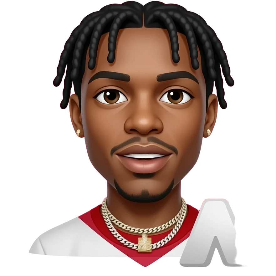playboi carti y corazón y una M emoji