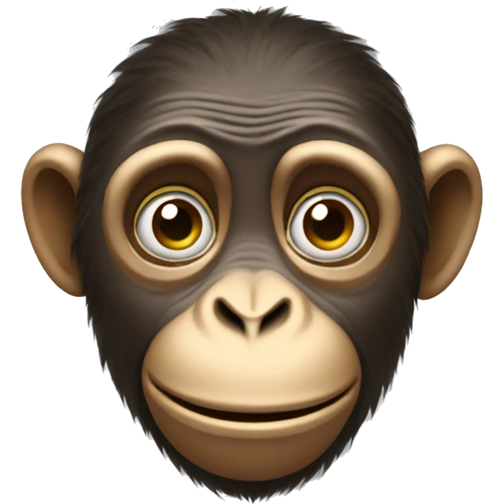 Monkey with money eyes emoji