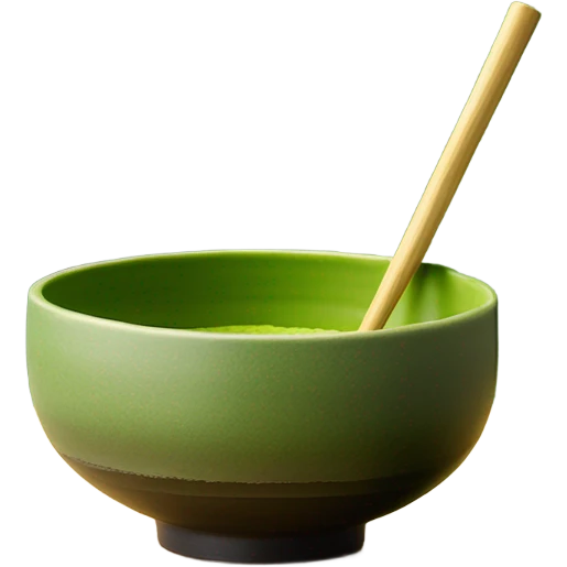Matcha bowl  emoji