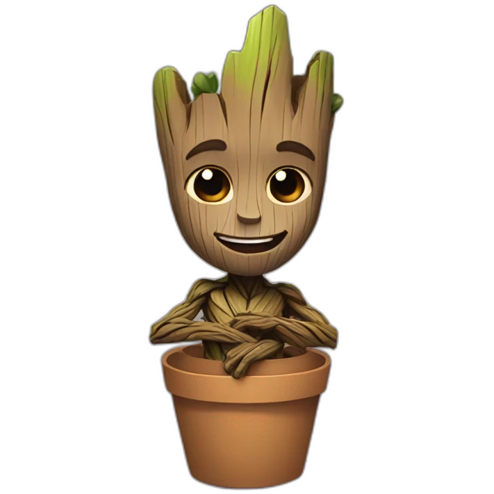 Groot gay emoji