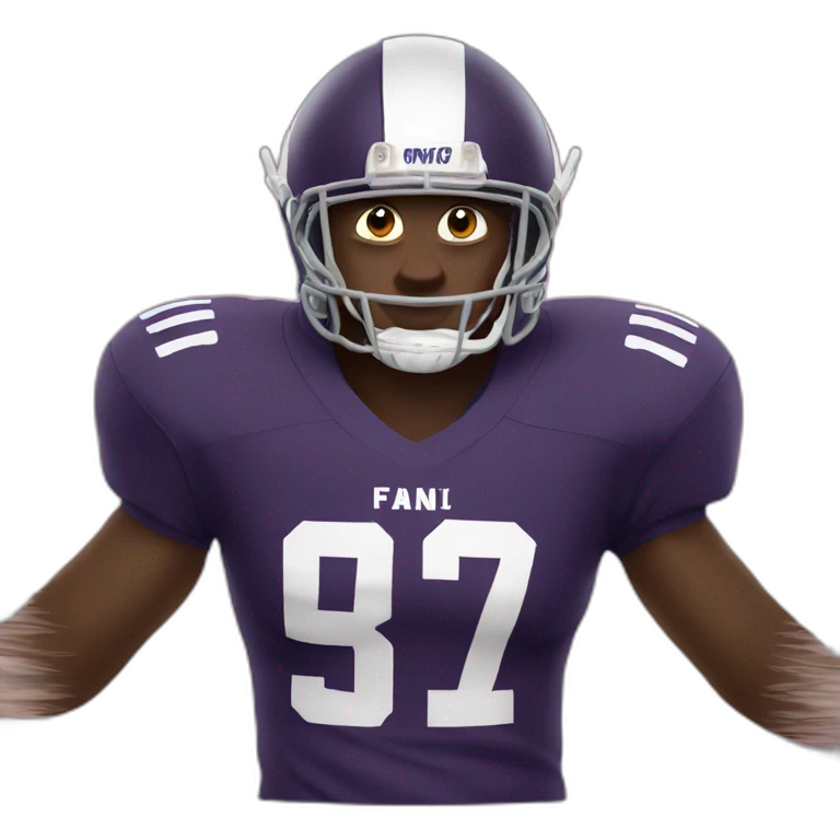 football player emoji