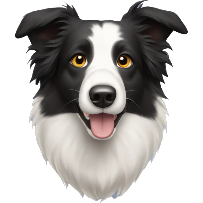 Border collie emoji