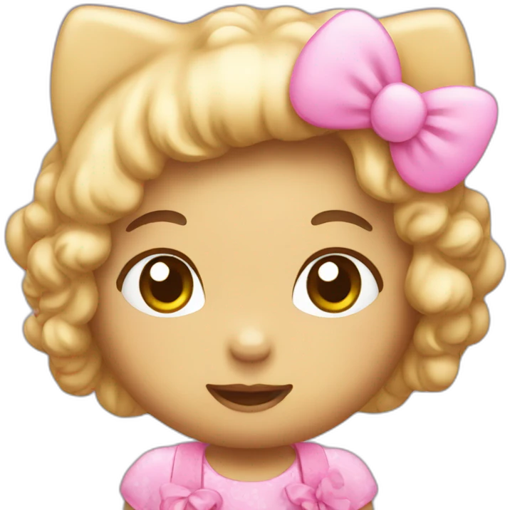 Hello kitty emoji