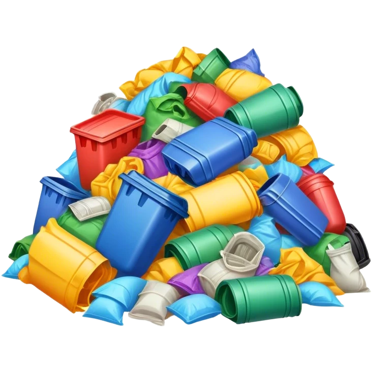 Plastic garbage  emoji