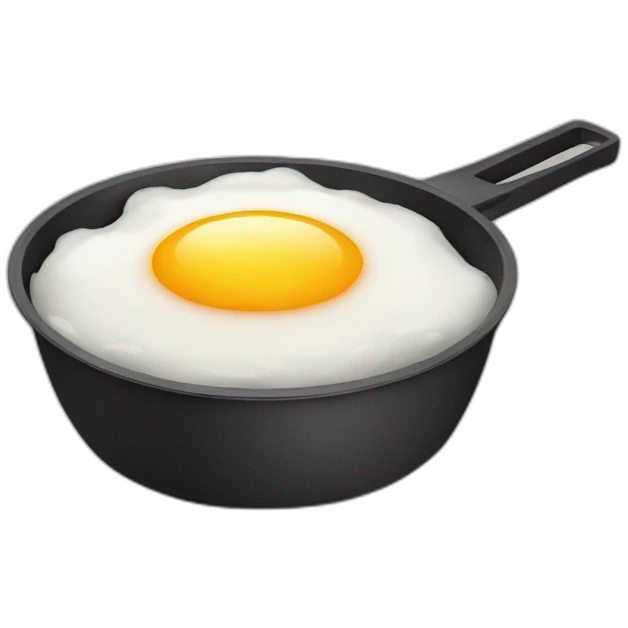 pan with egg emoji