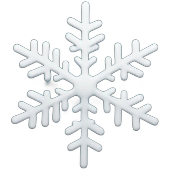 snowflake emoji