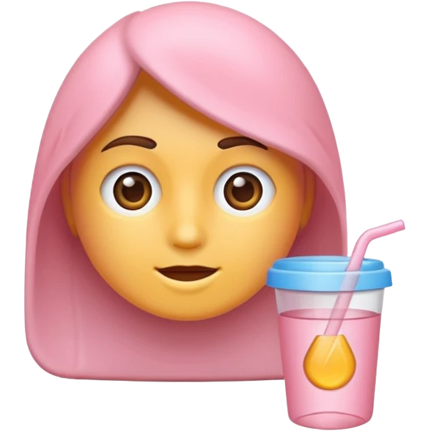 termo owala rosado claro emoji