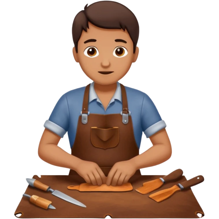 Leather Craft Worker emoji