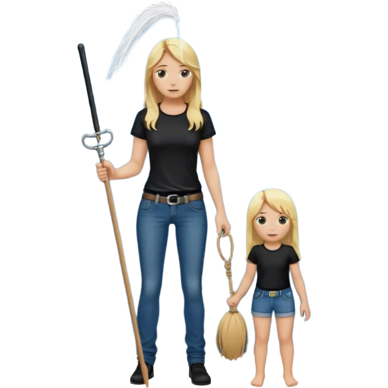 Bdsm male dominant wearing jeans black T-shirt and holding a flogger watching from outside blonde long hair sub with a collar showering with suds all over her emoji