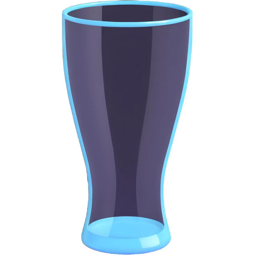 empty glass  emoji