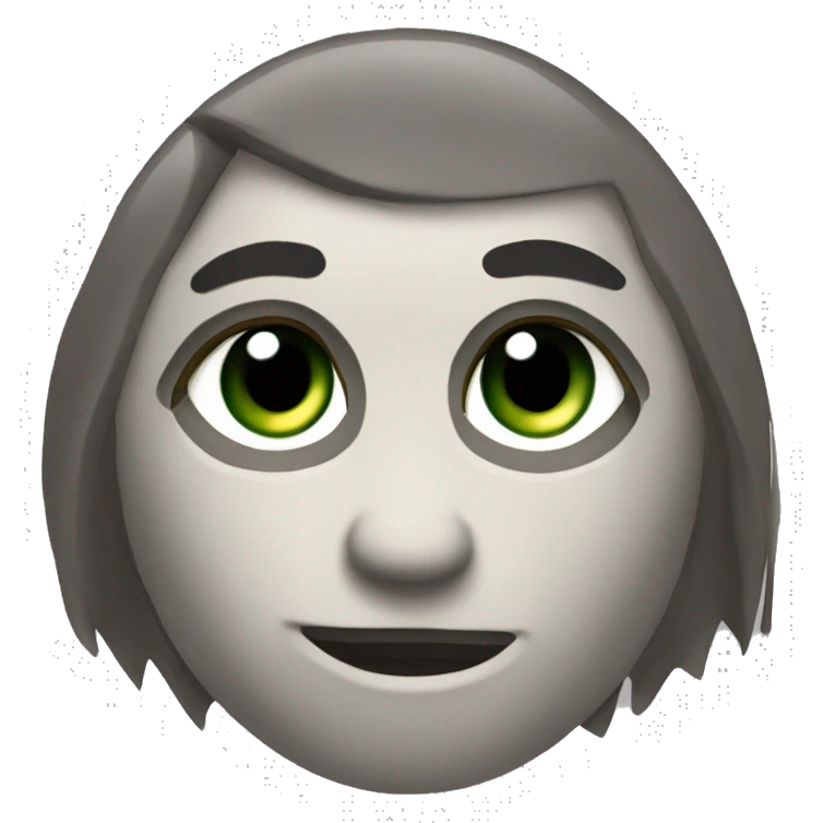 черный кот с зеленым чаем  emoji
