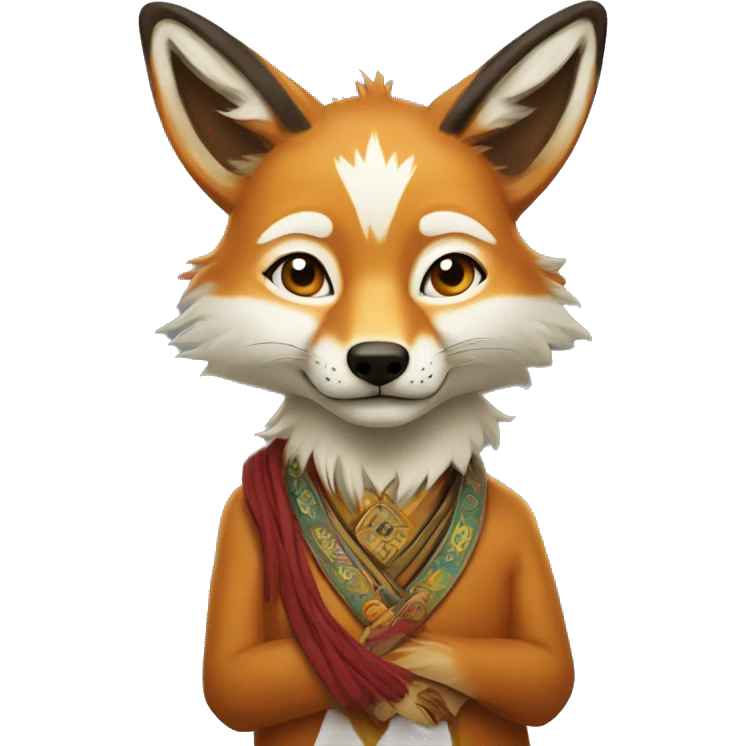 tibetan fox  emoji