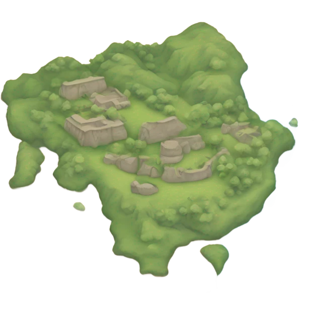 outline of the island of irelan emoji