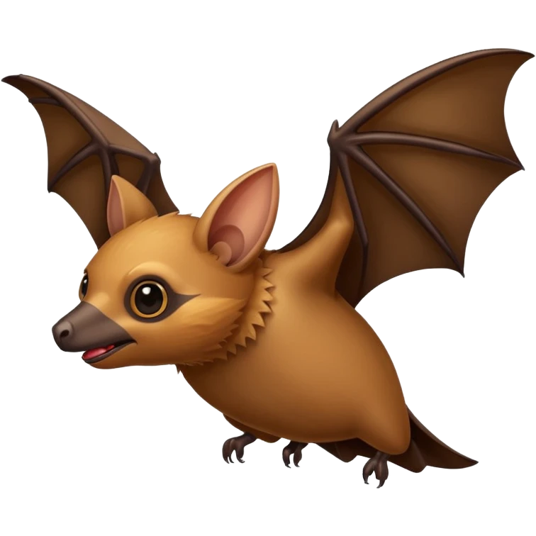 fruit bat  emoji