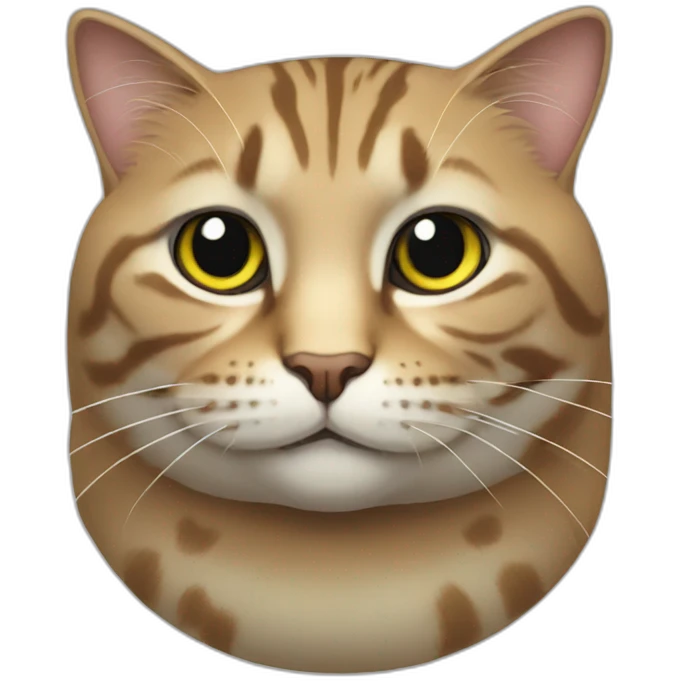 gros chat emoji