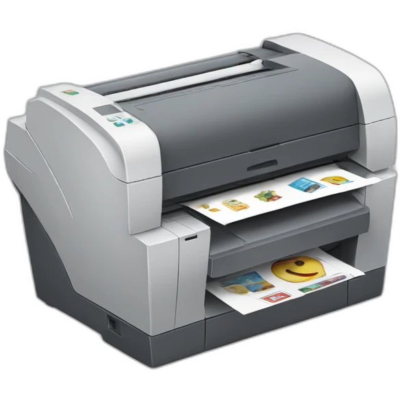 supermarket printer emoji