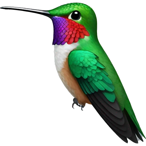 hummingbird emoji
