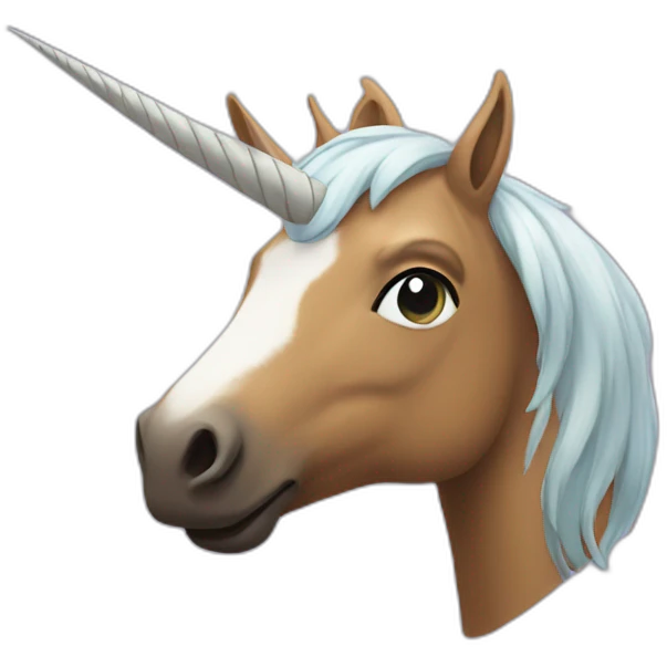 Licorne qui pète emoji