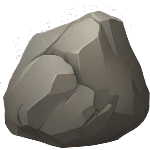 Rock emoji