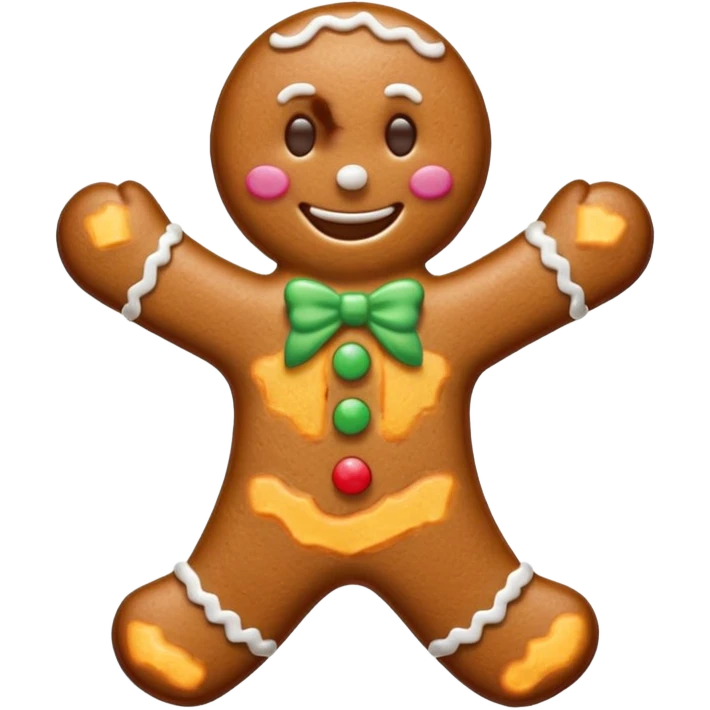 Gingerbread emoji