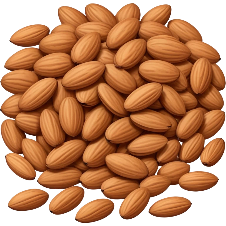 A small pile of almonds emoji