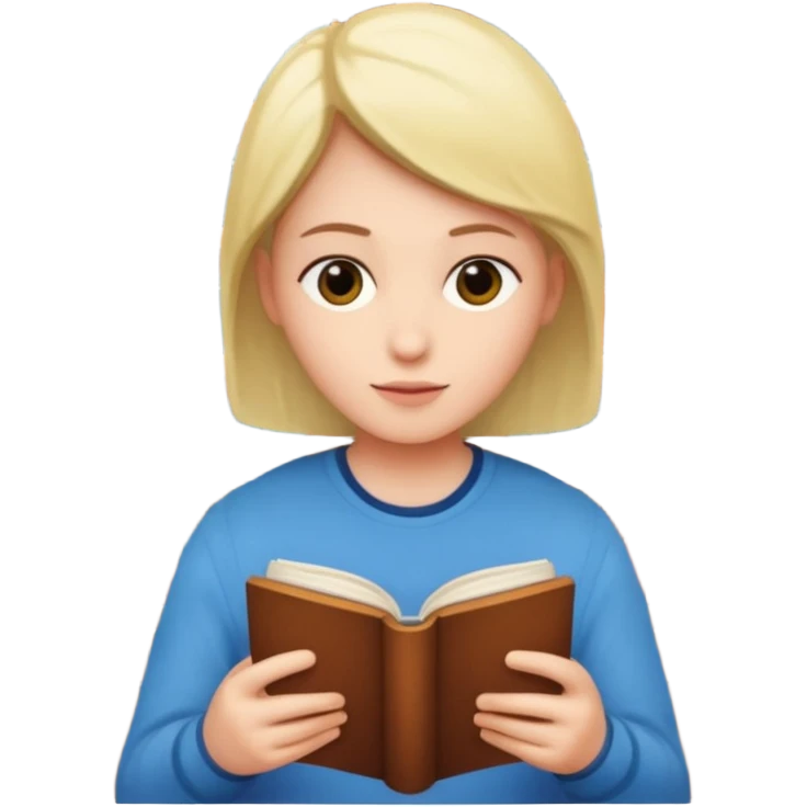 I’ll go to the library emoji