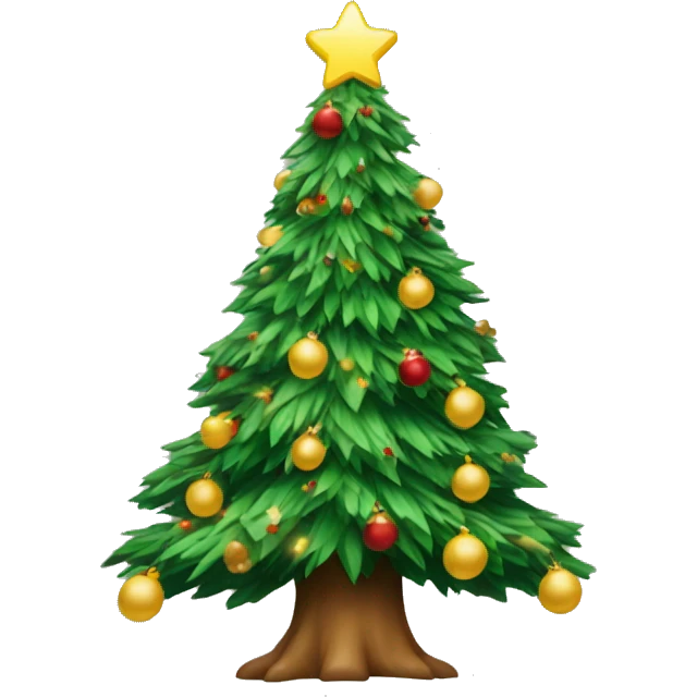 christmas tree emoji