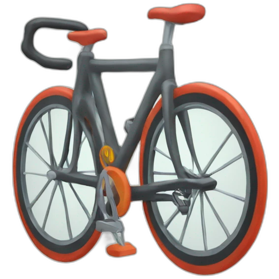 Vélo de course boue emoji