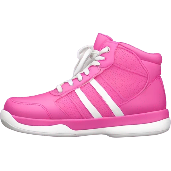 pink high top tennis shoe emoji