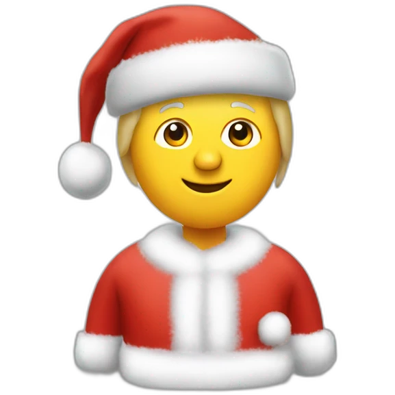 Larry Bird as Santa emoji