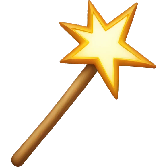 magic wand cursor emoji
