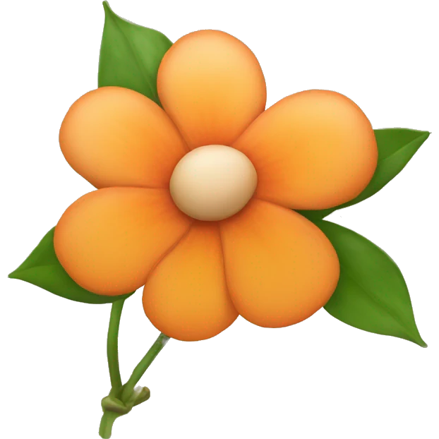 Flor de tangerina  emoji