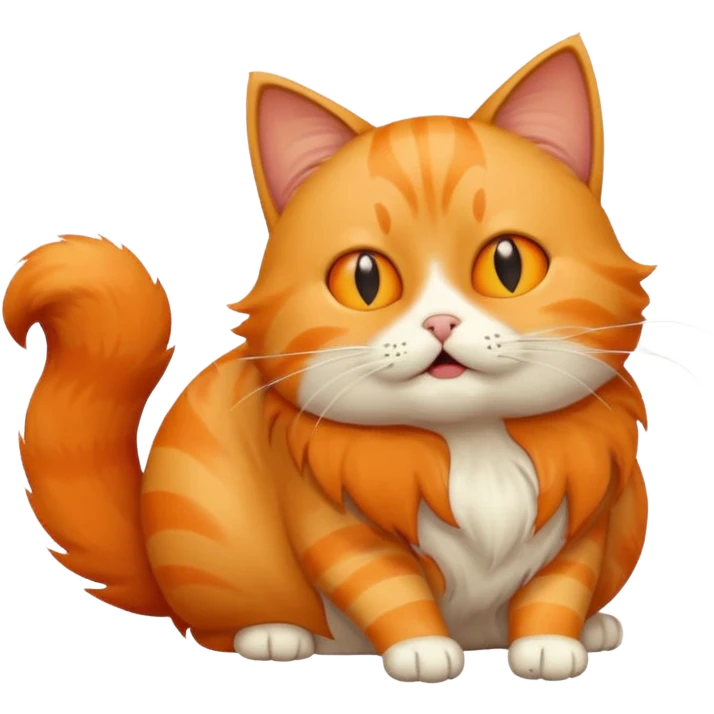 Farting cat  emoji