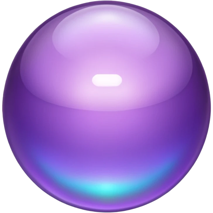 Amethyst pearl emoji