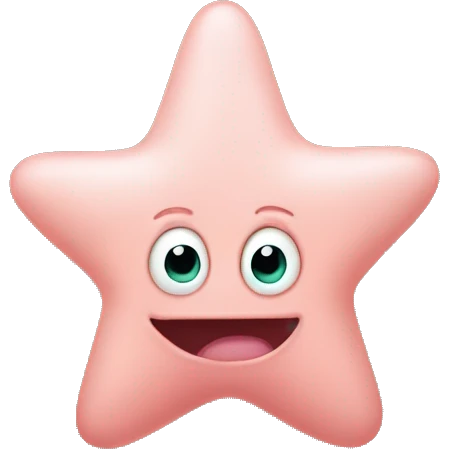 Baby Patrick star  emoji