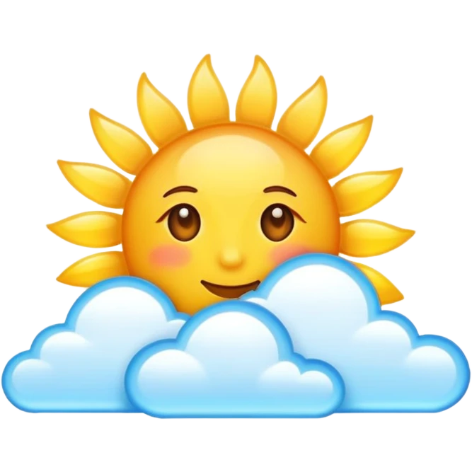 sunny day emoji