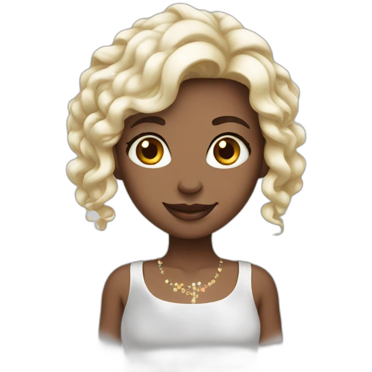 Happy birthday women white skin emoji