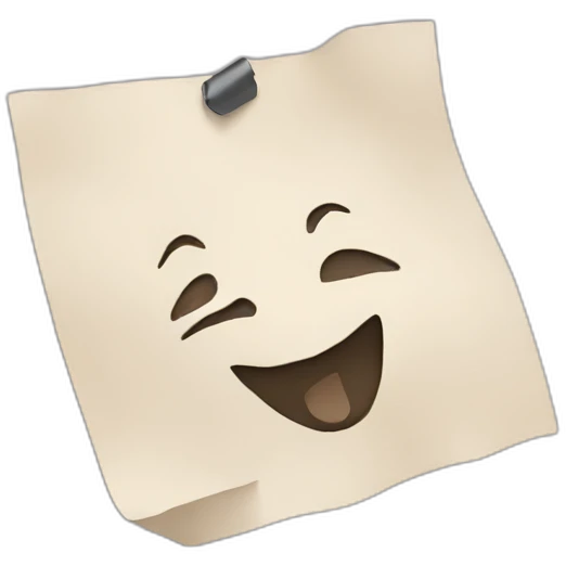 piece of paper emoji