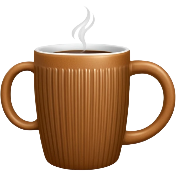 Patterned Corduroy texture ridges mug emoji