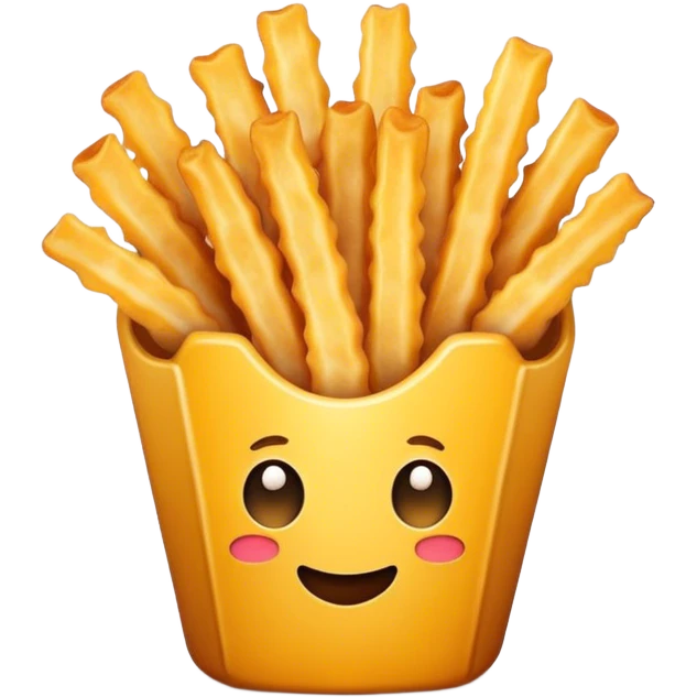 crinkle fries emoji