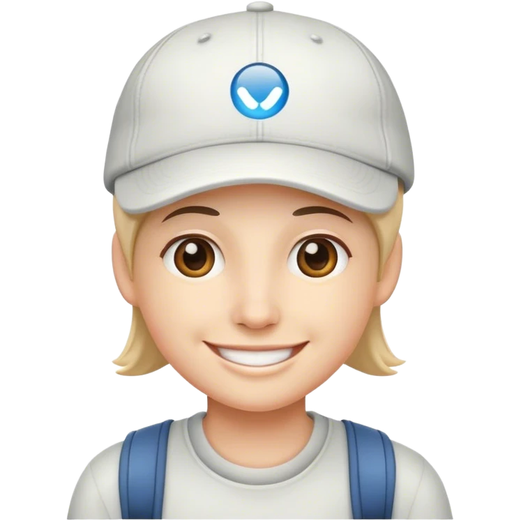 😁🧢 emoji