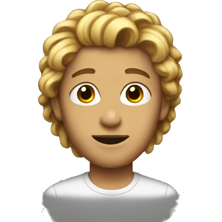 single hair emoji