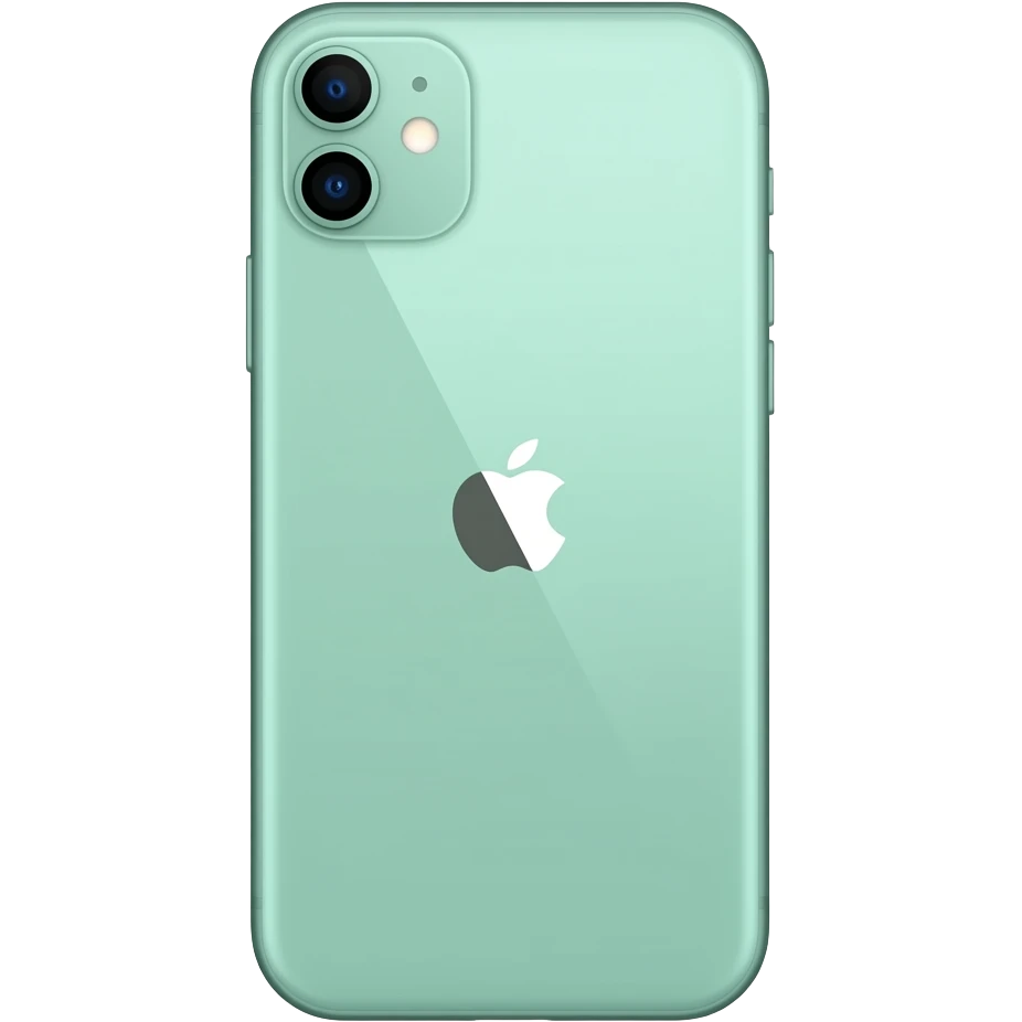 IPhone 11 turquoise emoji