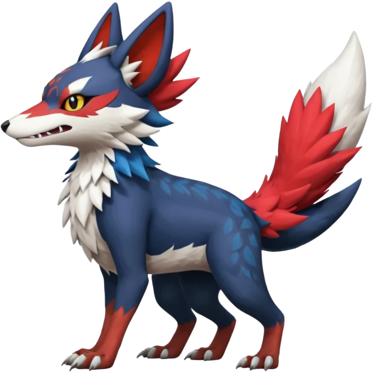 Trico-Sergal-Nargacuga-Litten-Zangoose-fusion emoji