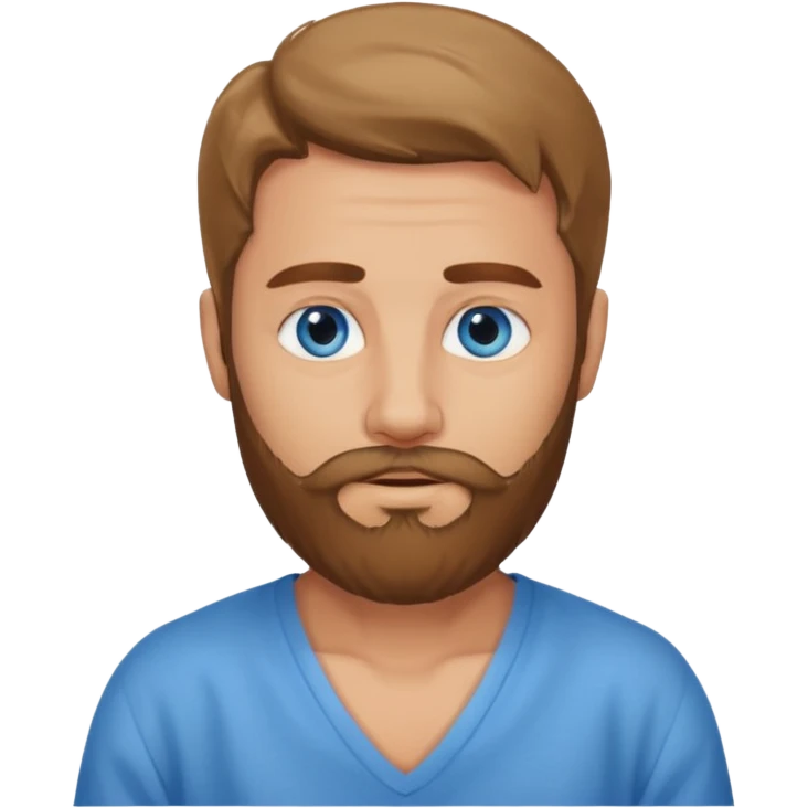 blue eyed desert bearded man in cloth emoji