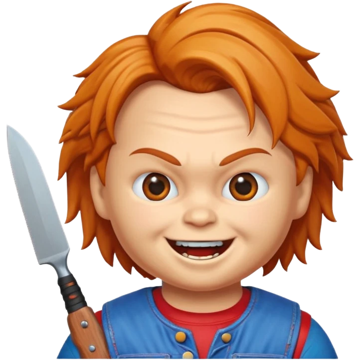 Un emojin de chuky emoji