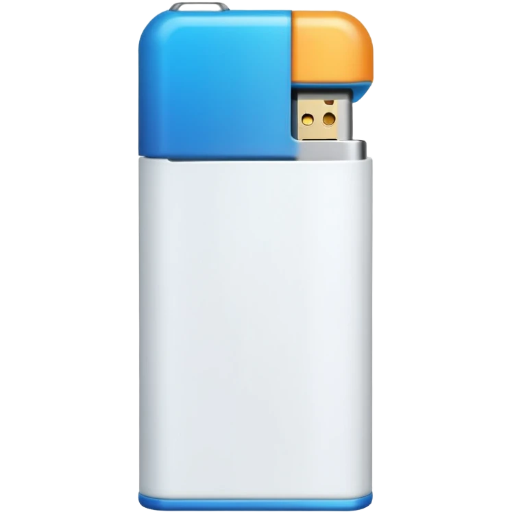 white lighter emoji